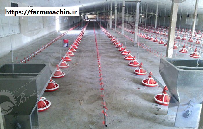 تولید تجهیزات سالن مرغداری
