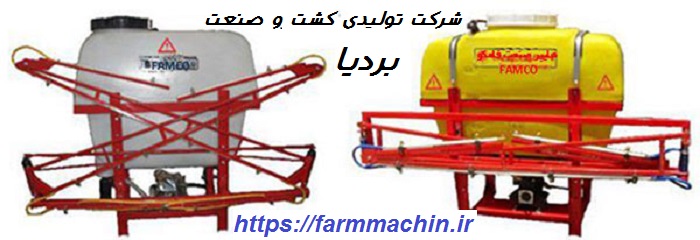 سمپاش پشت تراکتوری طوس