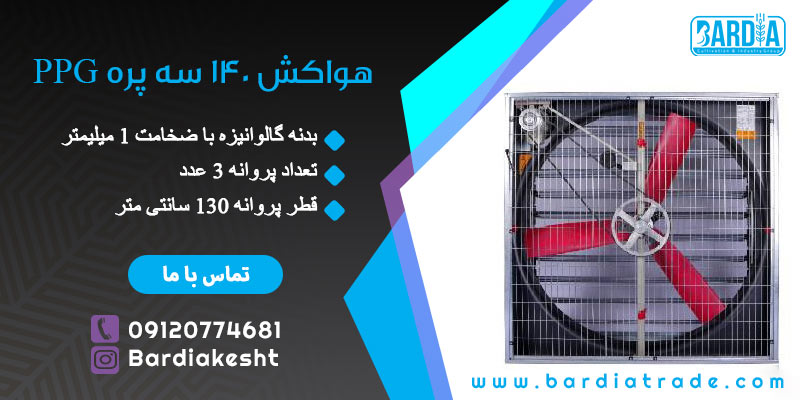 هواکش دمنده دمپر دار