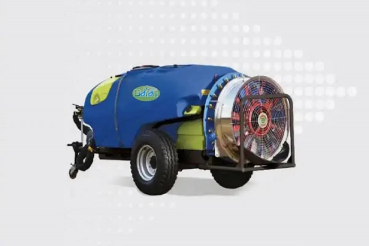 سمپاش تراکتوری توربین دار باغی کششی